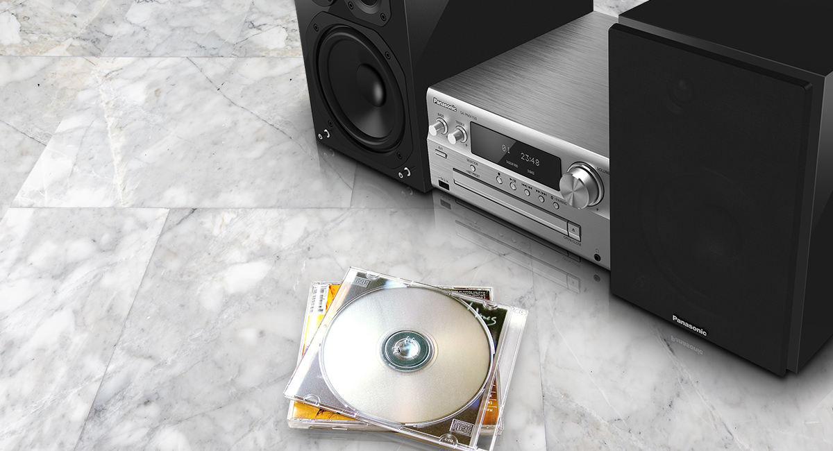 Panasonic SCPMX150 CD stereo system - SC-PMX150