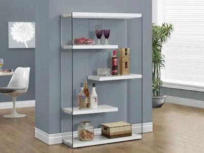 Monarch Elle Bookcase in White - Elle Bookcase