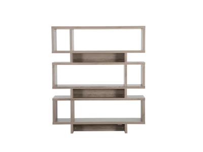 Monarch Mod Bookcase in Dark Taupe - Mod Bookcase (Dark Taupe)