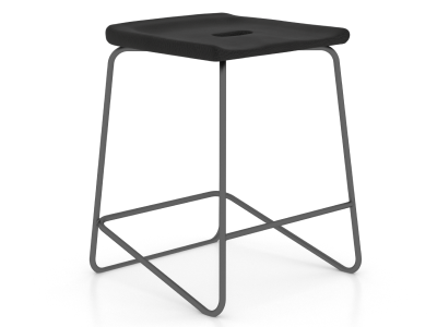 Canadel 8052 Loft Counter Stool with Metal Footrest - SNF08052XTNAR24