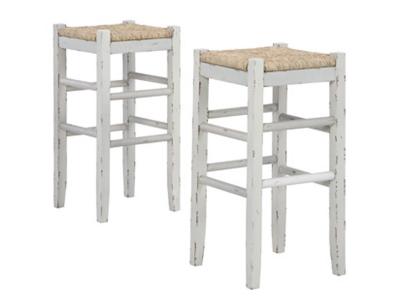 Ashley Furniture Mirimyn Tall Stool (2/CN) D508-230 White