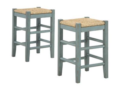 Ashley Furniture Mirimyn Stool (2/CN) D508-324 Teal