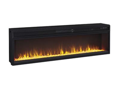 Ashley Furniture Entertainment Accessories Wide Fireplace Insert W100-22 Black