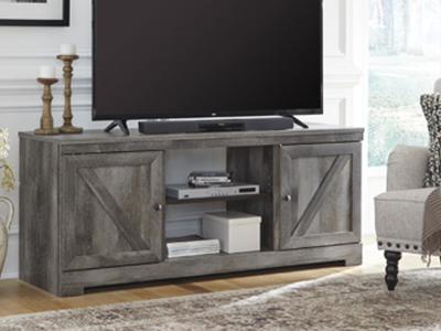 Ashley Furniture Wynnlow LG TV Stand w/Fireplace Option W440-68 Gray