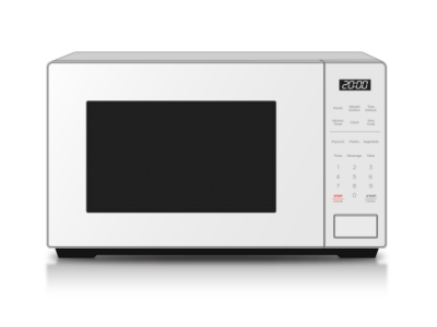 Danby 0.7 Cu. Ft. Microwave with Convenience Cooking Controls in White - DBMW0721BWW