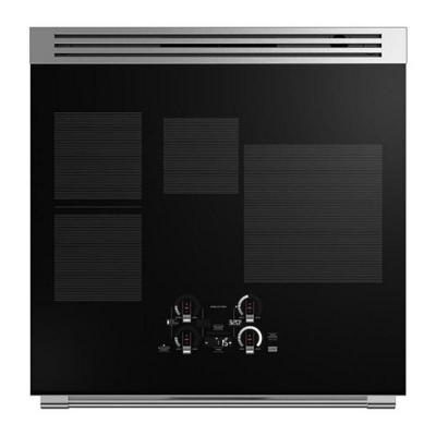 30" Monogram 5.3 Cu. Ft. Induction Professional Range in Stainless Steel - ZHP304ETVSS