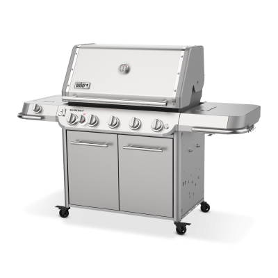 Weber Summit FS38 S Freestanding Liquid Propane Gas Grill in Stainless Steel - Summit FS38 S LP