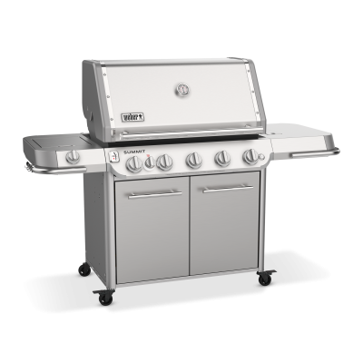 Weber Summit FS38 S Freestanding Liquid Propane Gas Grill in Stainless Steel - Summit FS38 S LP