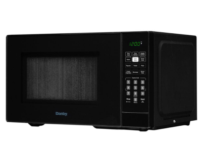 19" Danby 0.9 Cu. Ft. Countertop Microwave in Black - DBMW0921BBB