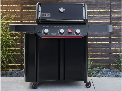 Weber Genesis E-330WR Gas Grill Stealth Edition (Natural Gas) - 1501466