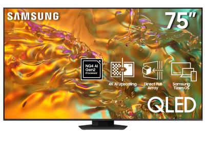 75" Samsung QN75Q80DAFXZC QLED 4K Smart TV